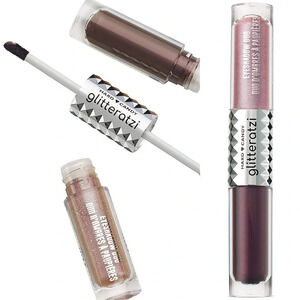 **htf** HARD CANDY GLITTERATZI GLITTER & CHROME EYE DUOS AURORA SKIES